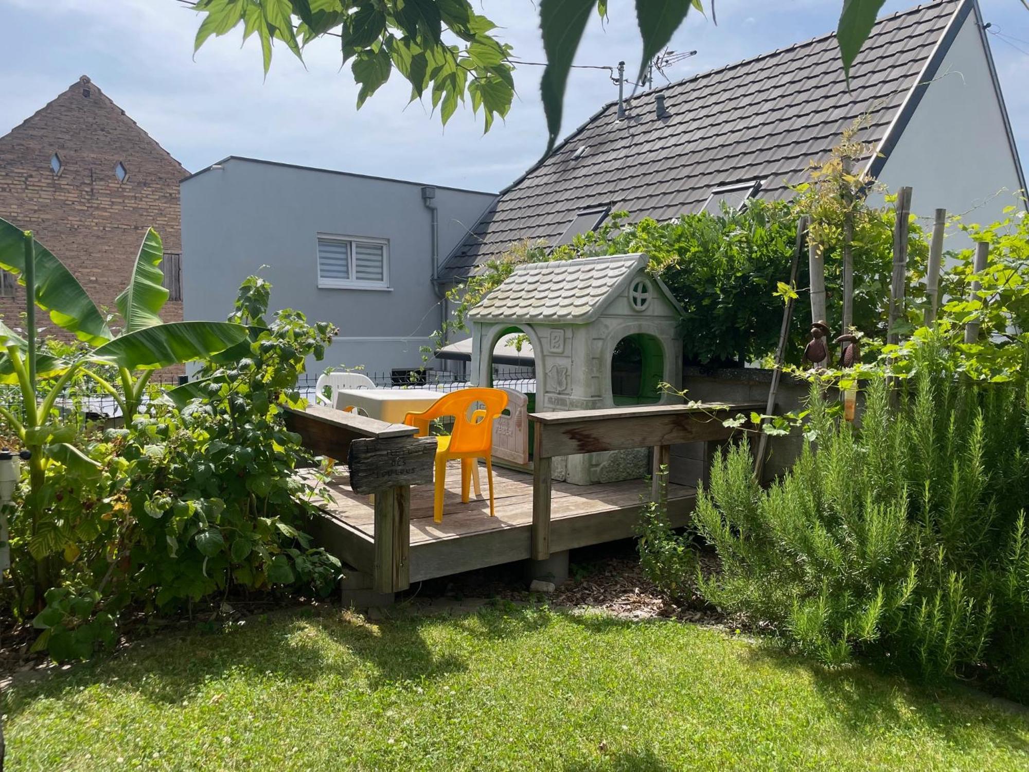 Chez L En Alsace Maison Independante 8 Pers Jardin & Cour Privative Griesheim-près-Molsheim Exterior foto